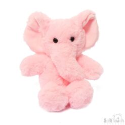 Pink Elephant Fluffy Teddy