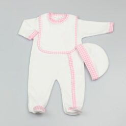 Pink and White Girls 3 Piece Set