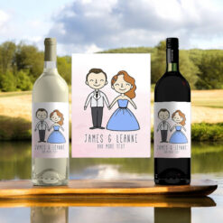 The Happy Couple (Personalised Wine)