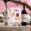 Bride & Bridesmaid Personalised Wine