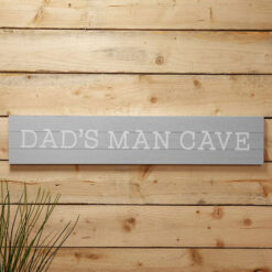 Dad's Man Cave Giant Plaque Sign