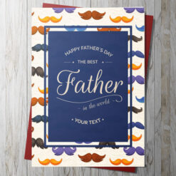 Best Father in the World Father's Day Card