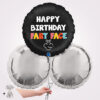 Happy Birthday Fart Face Foil Balloon Bouquet