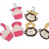 Monkey / Cupcake Bib