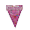 Pink Princess Party Bunting