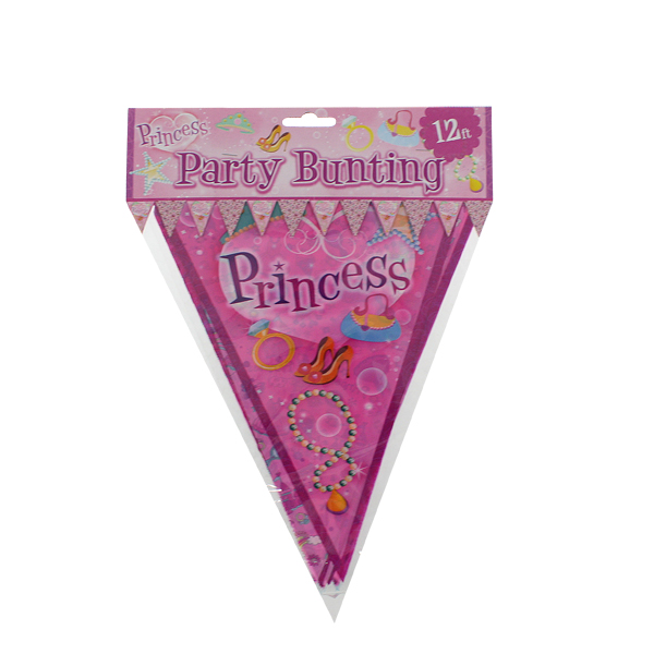 Pink Princess Party Bunting