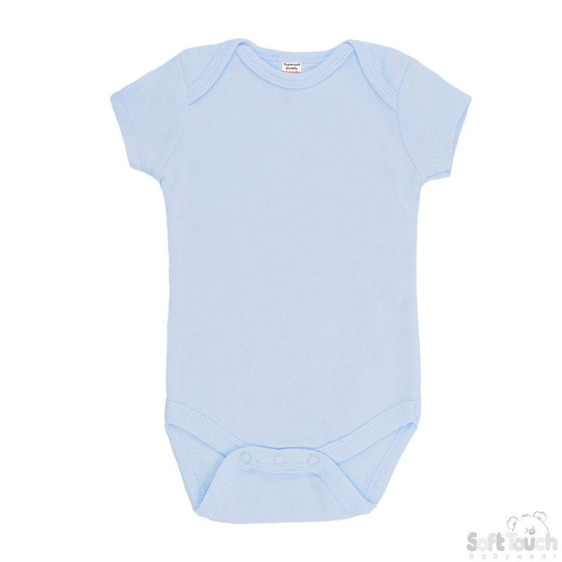 Personalised Short Sleeved Body Suit - Blue