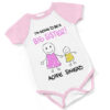 Personalised I'm Going To Be a Big Sister Body Suit - Pink