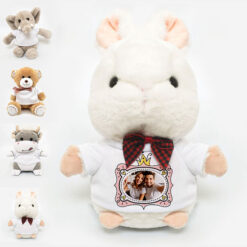 Add Your Own Photo Teddy Bear - Design 2 (Choose Teddy)