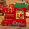 Large LED Santa Express Train Snow Globe
