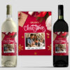 Christmas Wine - Text & Photo Upload