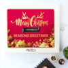 Merry Christmas Personalised Chocolate Box