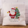 Santa Claus Personalised Christmas Cushion