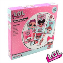 Lol Surprise Pack of 6 Christmas Crackers