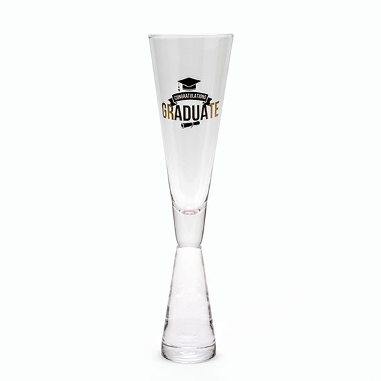 Congratulations Graduate Champagne Flute
