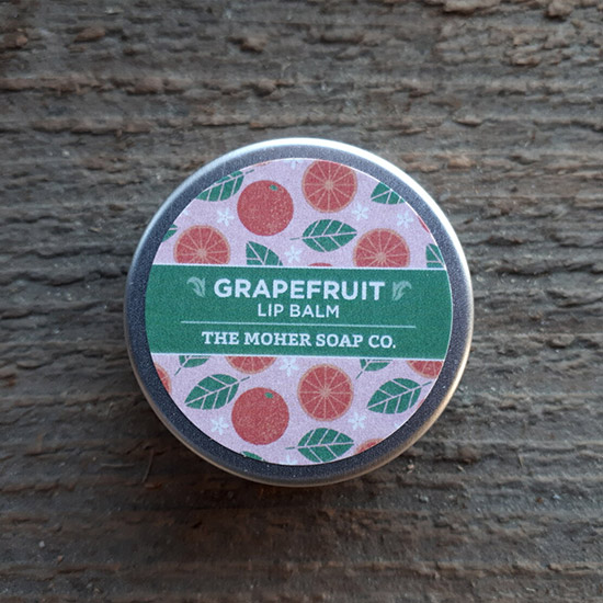Grapefruit Natural Lip Balm2