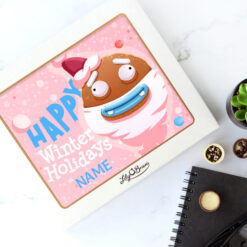 Happy Winter Holidays Personalised Chocolate Box