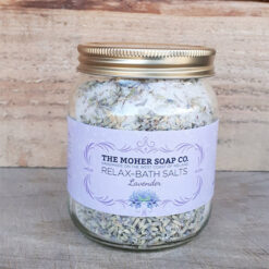 Lavender Relax Bath Salts Jar