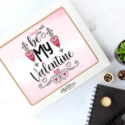 Will You Be My Valentine Personalised Chocolates