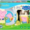 Peppa Pig 3 Piece Mealtime Set & Egg