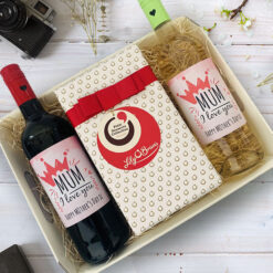 Mum I Love You Wine & Chocolate Hamper