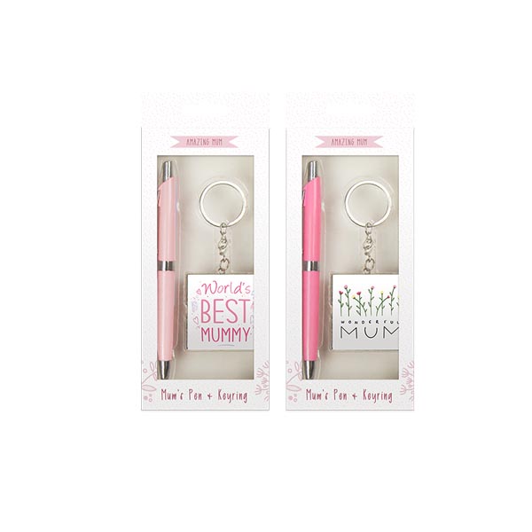 Mum Pen & Key-ring Gift Set