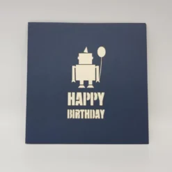 Birthday Robot - Irish Made Pop Up Cards2