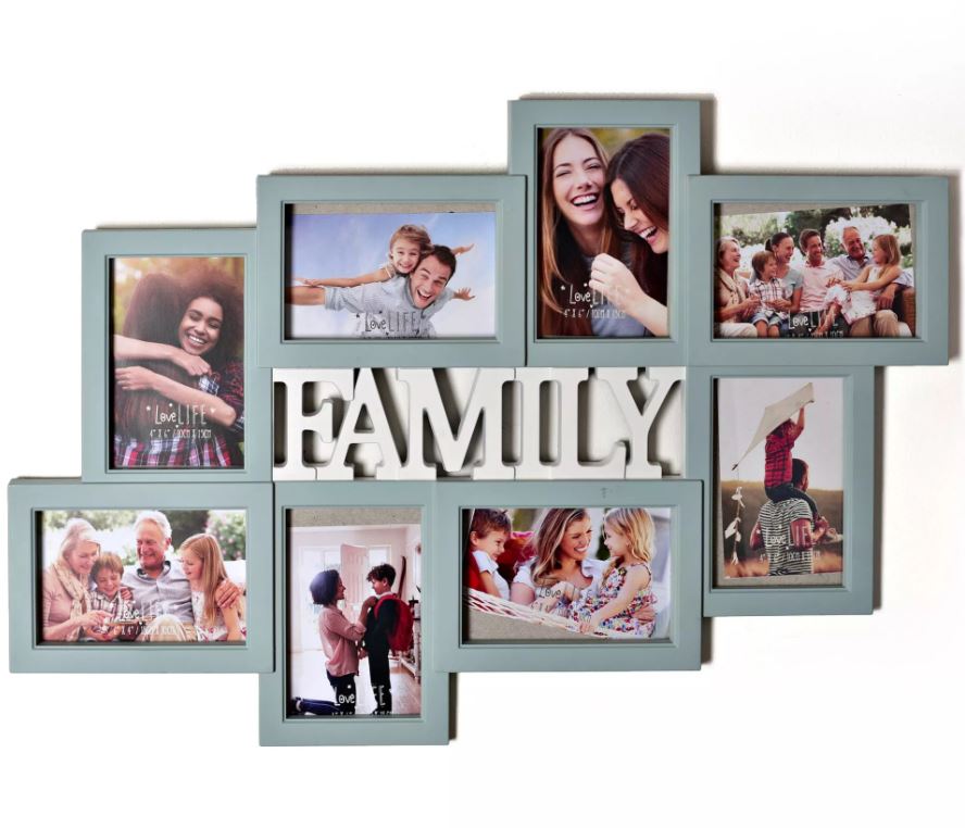 Extra Large Family - Plastic Collage Frame
