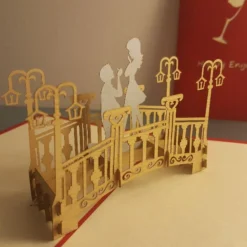 Happy Engagement -  Irish Made Pop Up Card