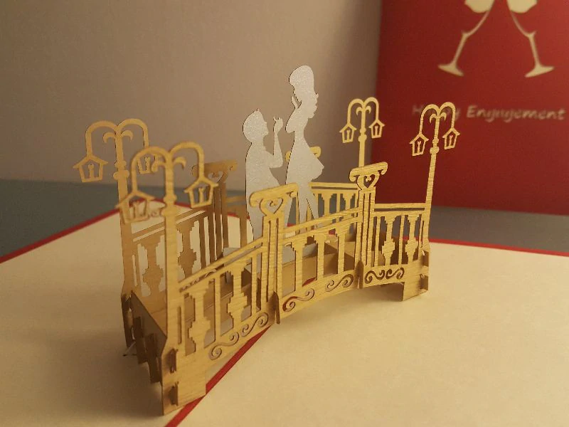 Happy Engagement - Irish Made Pop Up Card