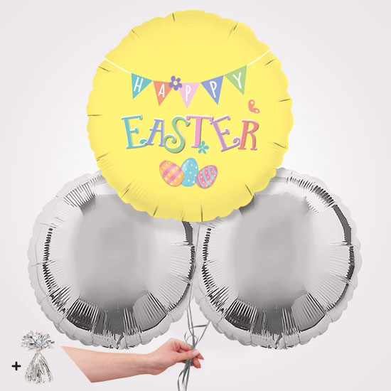 Happy Easter Foil Balloon Bouquet