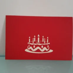 Happy Birthday Cake - Irish Made Pop Up Card2