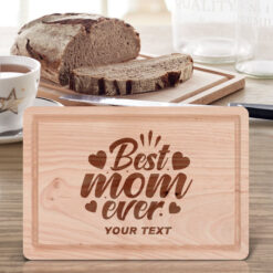 Chopping Board Best Mom Ever Personalised