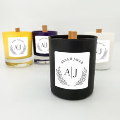 Couple's Initials Candle