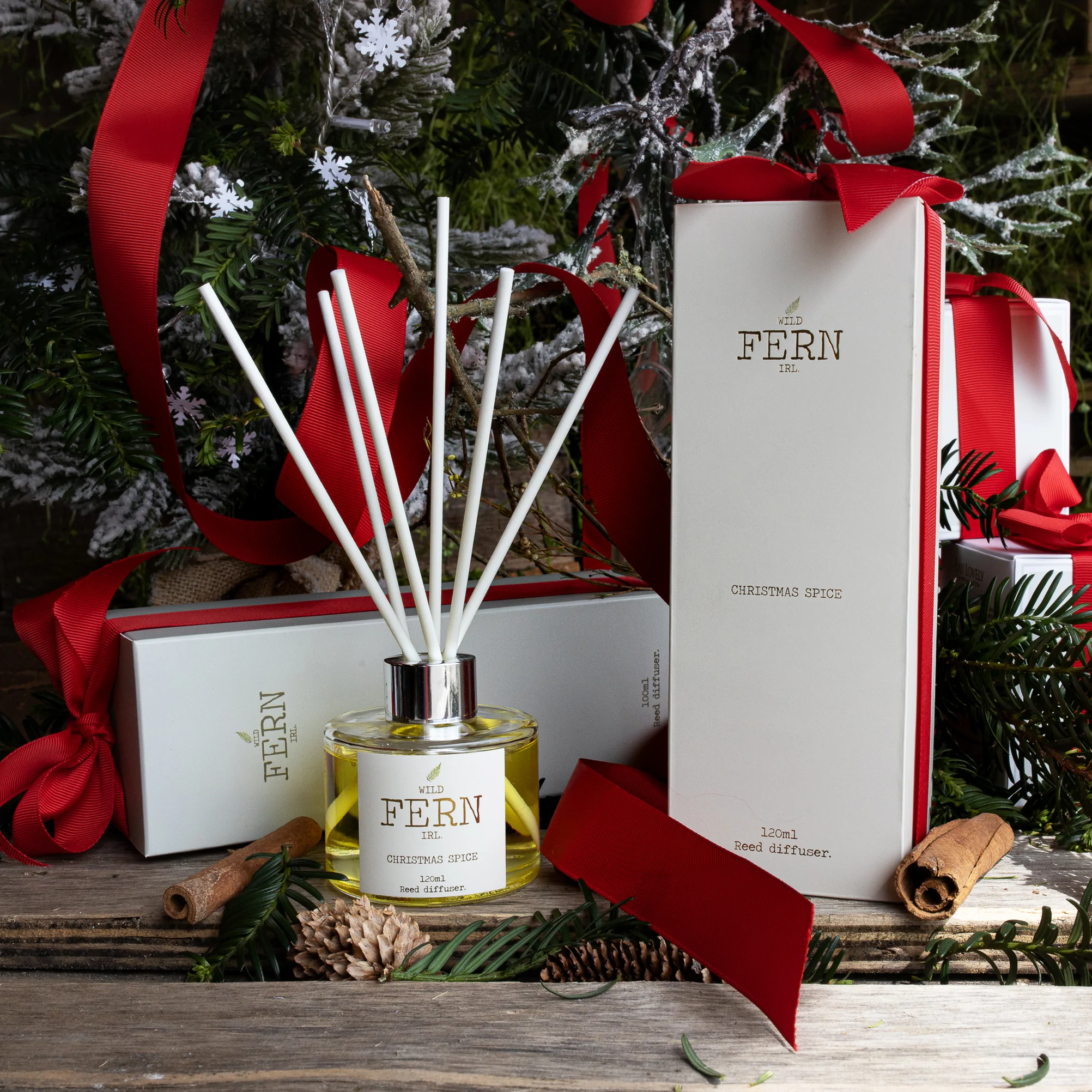 Irish Botanicals Wild Fern Christmas Spice Diffuser