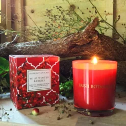 Irish Botanicals Wild Winter Berries Candle