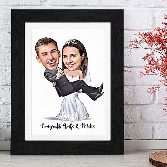 Funny Wedding Caricature