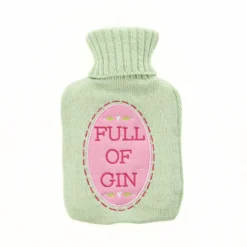 Full of Gin - Love Life Hot Water Bottle