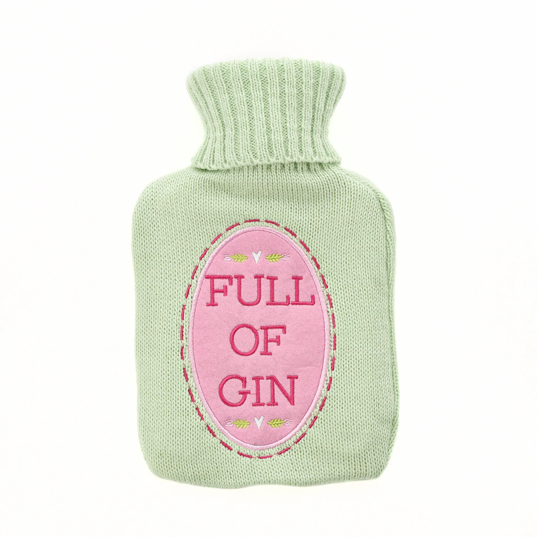 Full of Gin - Love Life Hot Water Bottle
