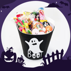 Halloween Trick or Treat Felt Treat Bucket