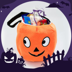 Halloween Plush Treat Bucket