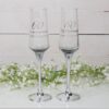 Straight Flutes Set of Two Glasses in Gift Box - 60th Anniversary