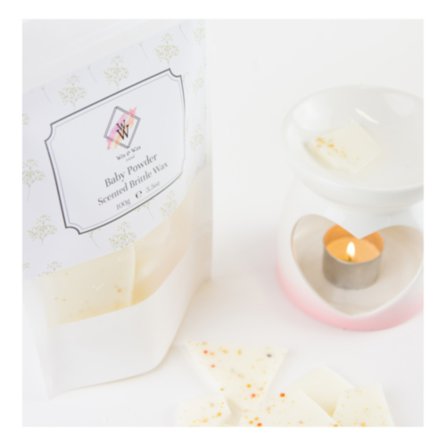 Baby Powder Brittle Wax