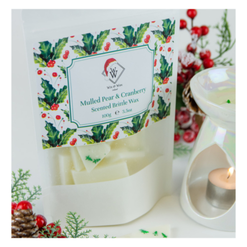 Mulled Pear & Cranberry Brittle Wax