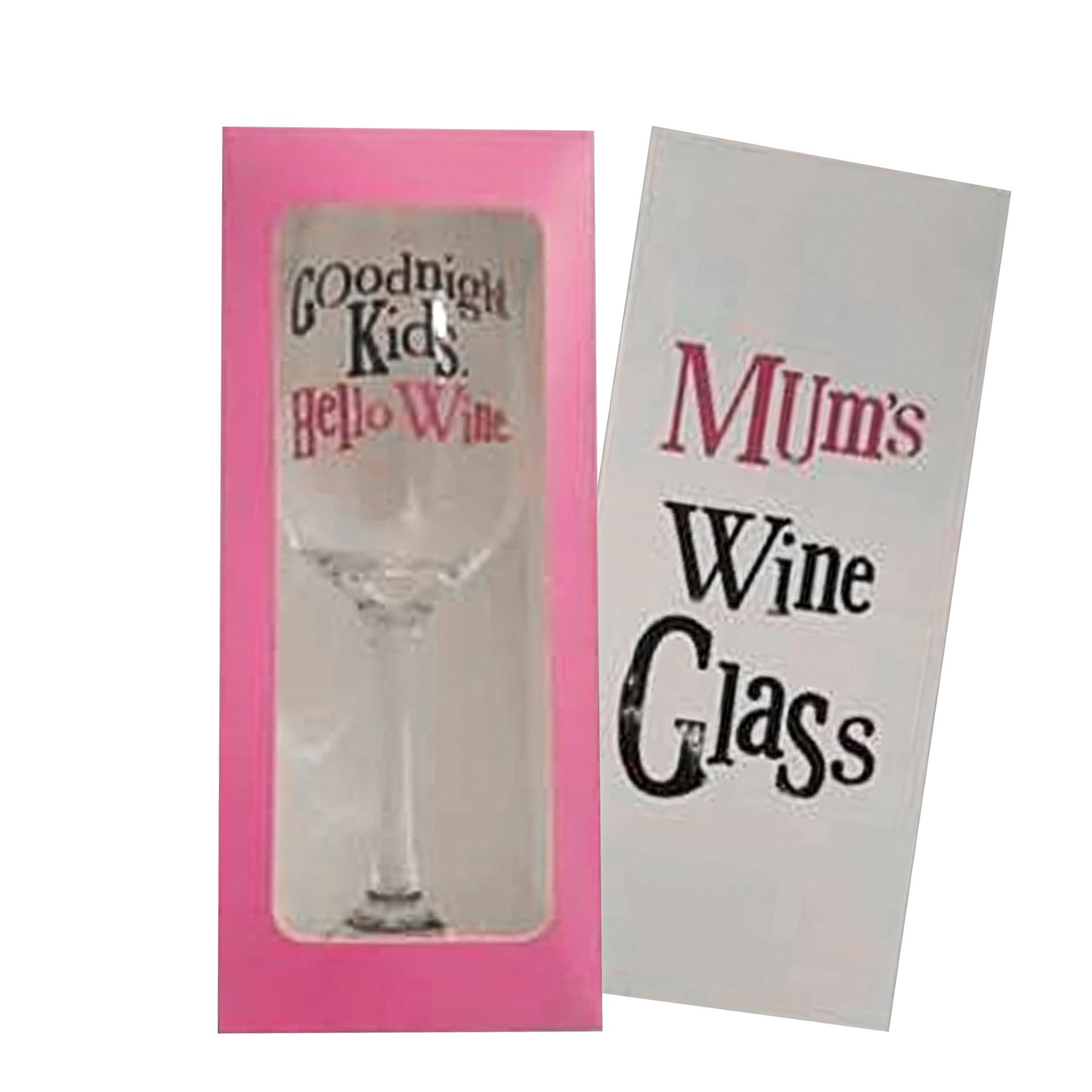Mums Wine Glass in Gift Box