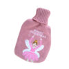 Fairy Pink Merry Christmas Hot Water Bottle