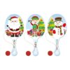 Christmas Wooden Paddle Bat & Ball Game