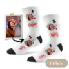 Merry Christmas Personalised Unisex Socks