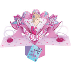 Happy Birthday Granddaughter Pop Up Card