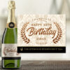 Personalised Birthday Champagne Bottle 2